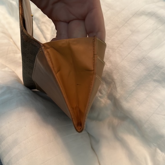 ❌SOLD❌ GUCCI micro GG vintage coated canvas & leather bifold long wallet classic - Picture 10 of 16